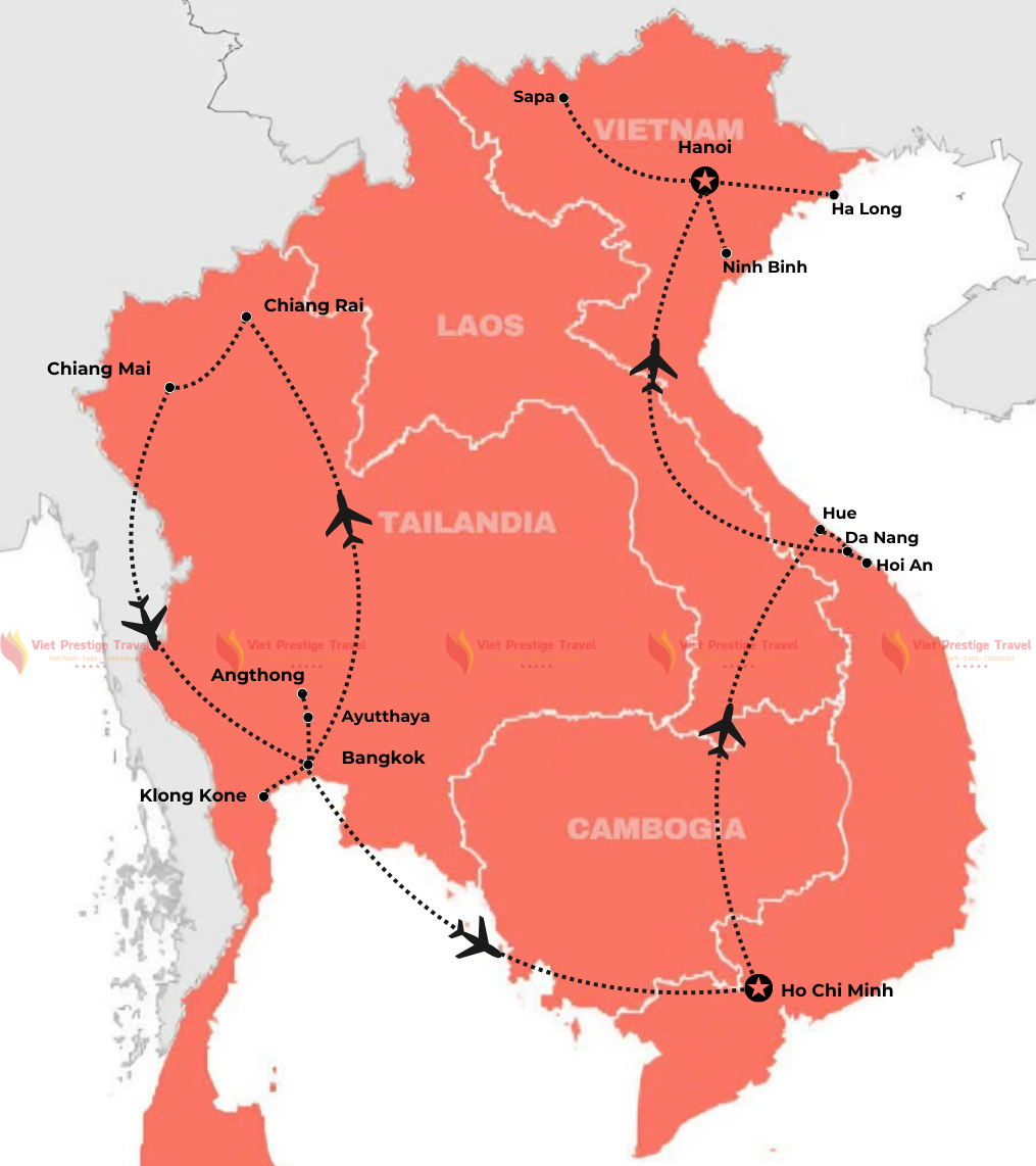 TOUR AVVENTURA PANORAMICA TRA THAILANDIA E VIETNAM